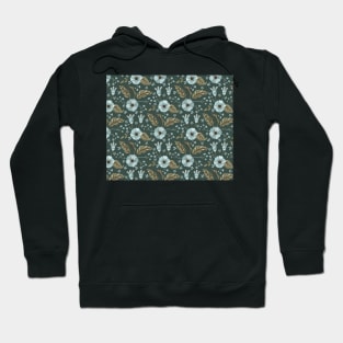 Flower pattern Hoodie